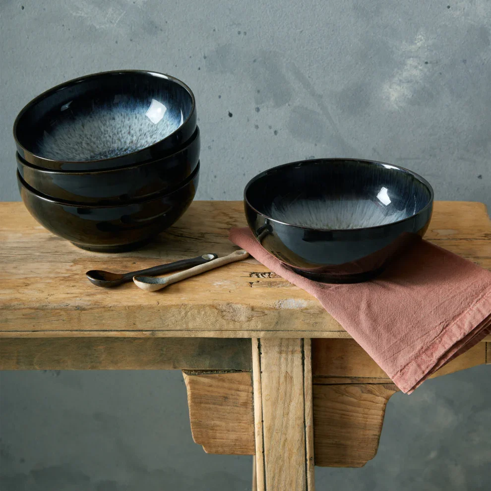 Denby Stoneware Halo Coupe Cereal Bowl (17cm) - Image 2