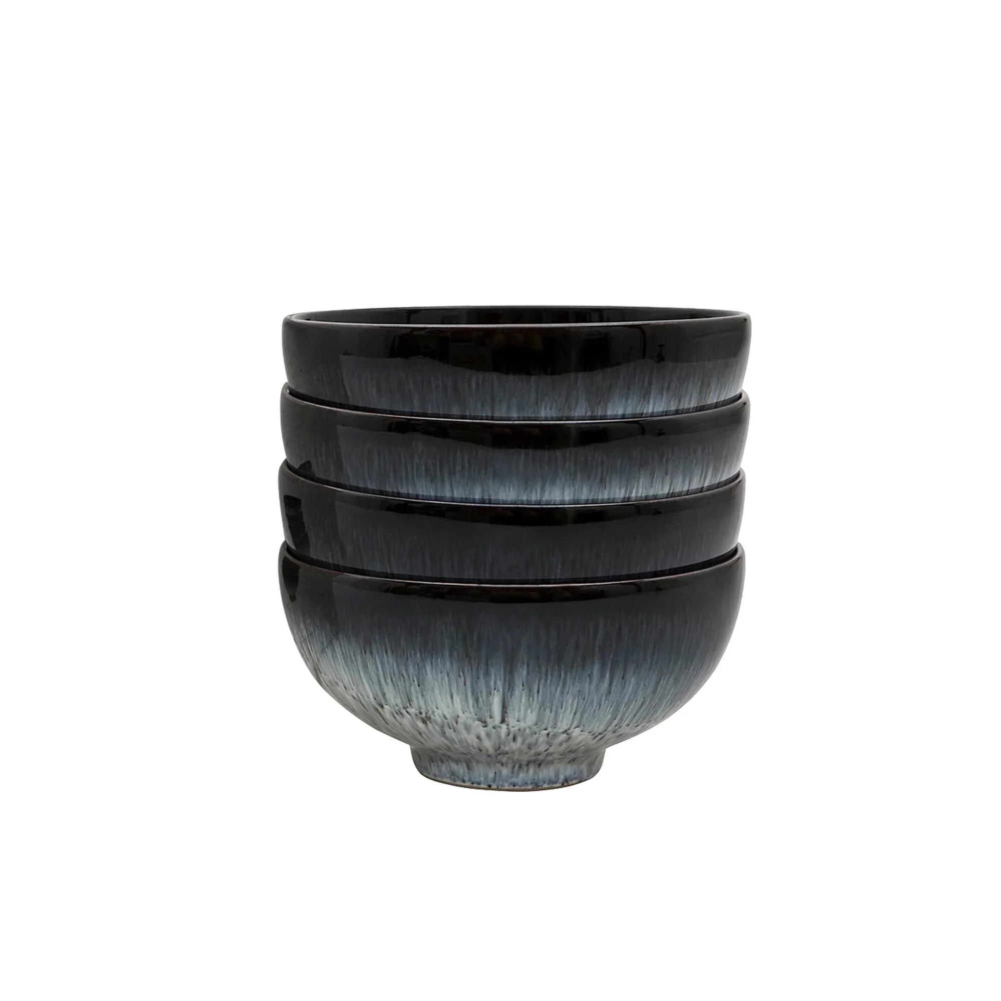 Denby Stoneware Halo Rice Bowls - Set of 4 (13cm)