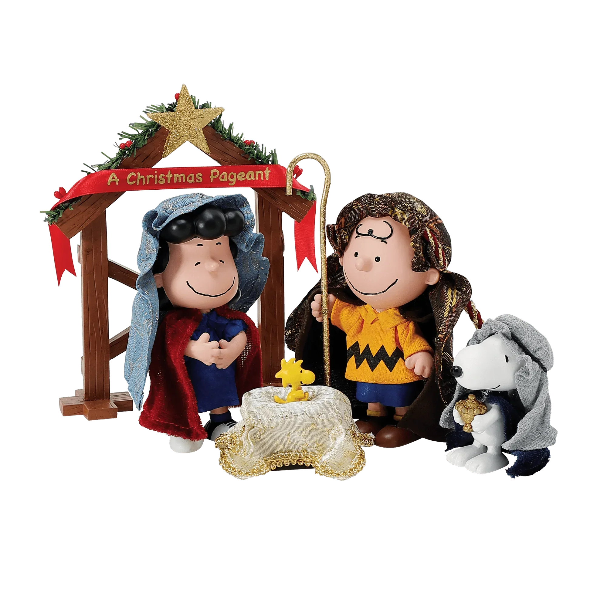 Department 56 Peanuts Christmas Pageant Figurine Set (5-Piece)