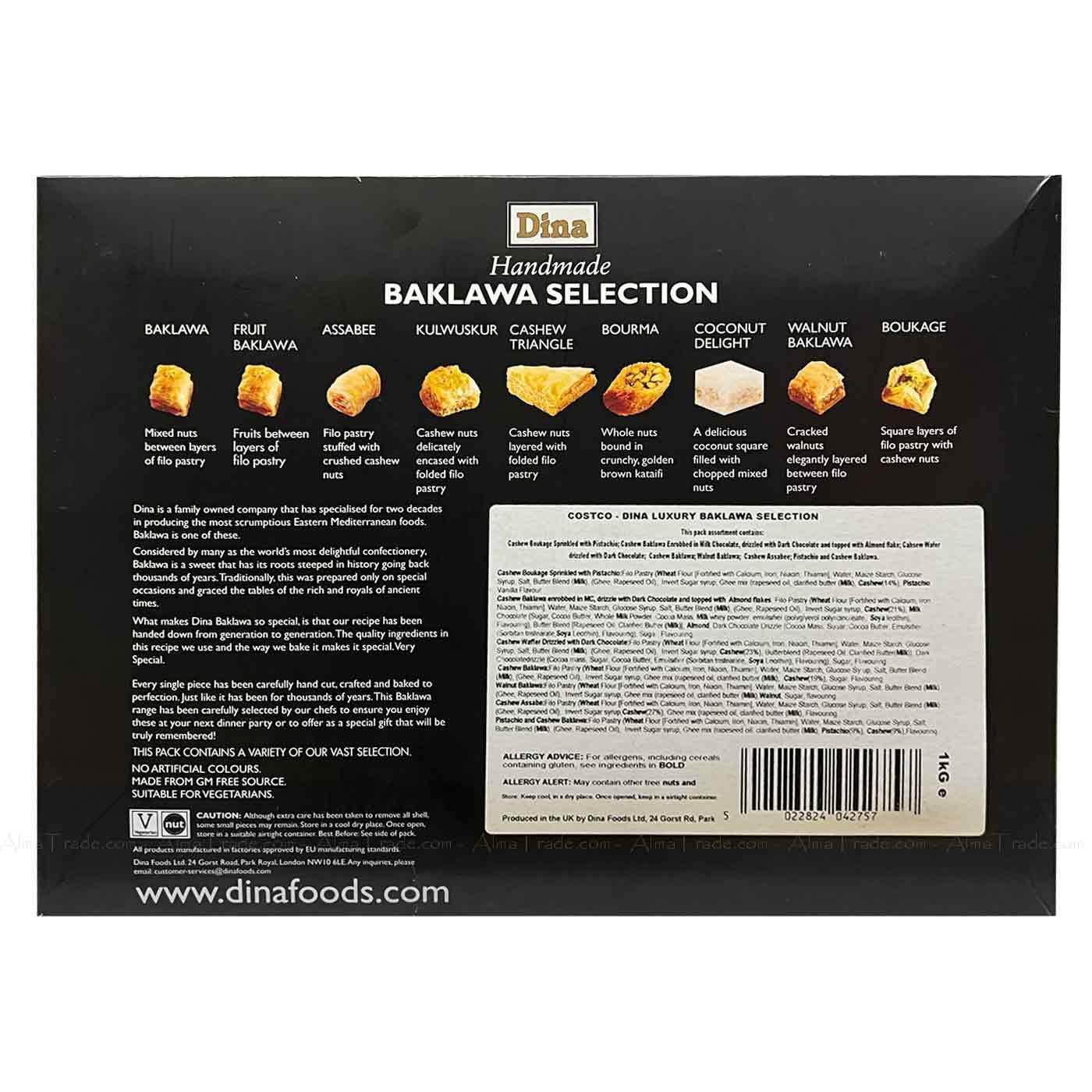 Dina Premium Handmade Baklava Selection (1kg) - Image 2