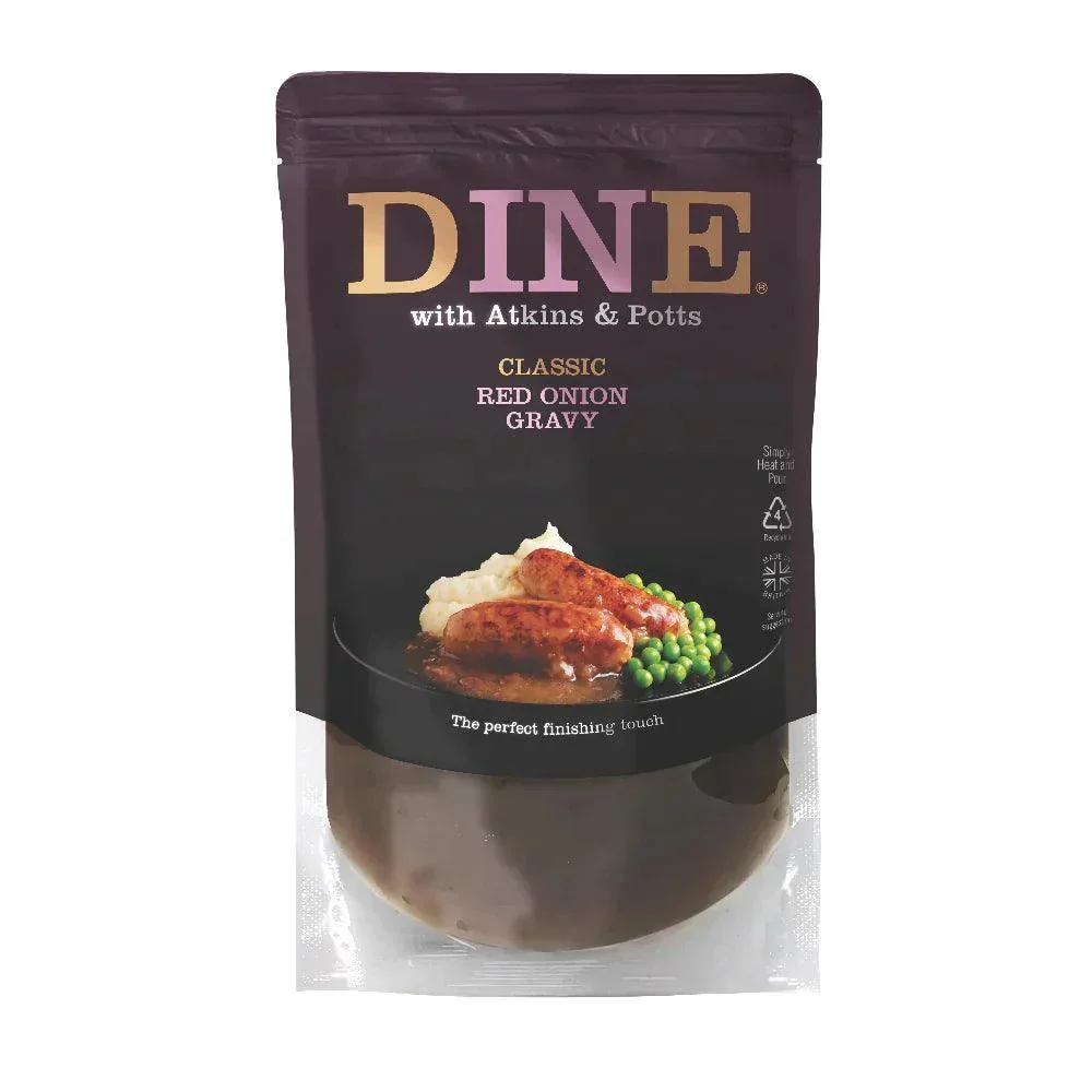 Dine with Atkins & Potts - Classic Red Onion Gravy (350g)