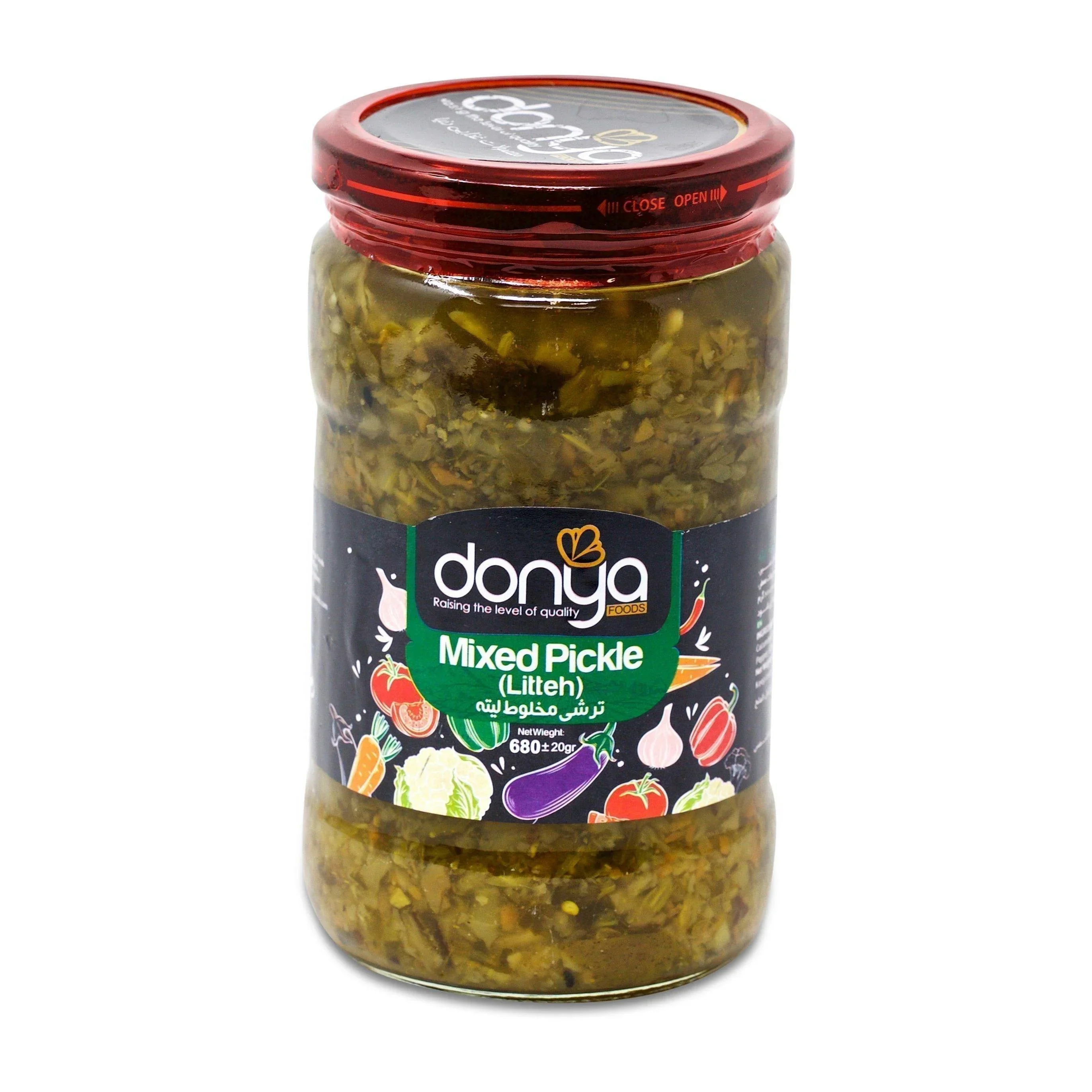 Donya Foods Mixed Pickle Litteh (680g)