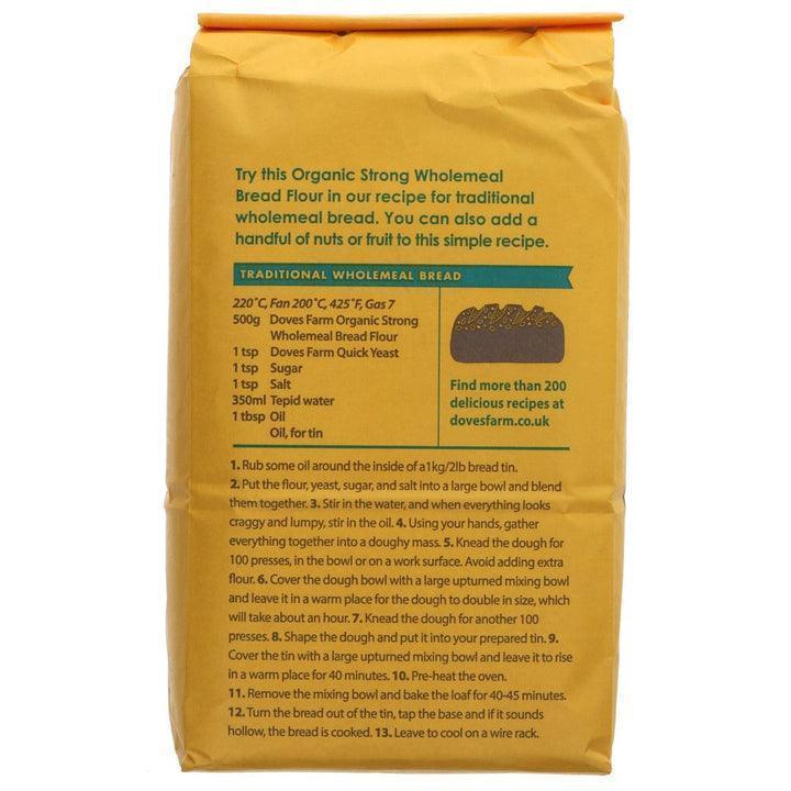 Doves Farm Organic Wholemeal Strong Bread Flour (1.5kg) - Image 2