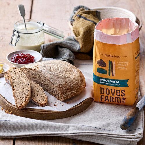Doves Farm Organic Wholemeal Strong Bread Flour (1.5kg) - Image 4