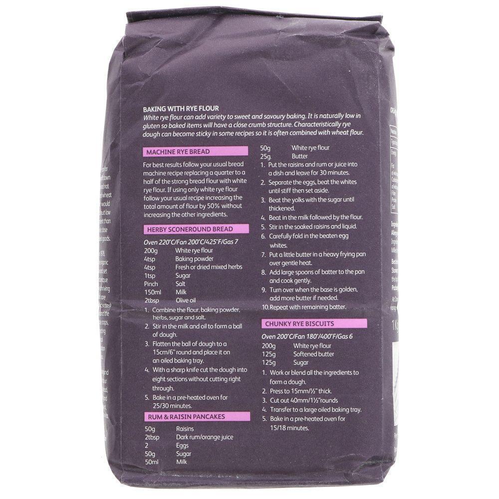 Doves Farm White Rye Flour (1kg) - Image 2