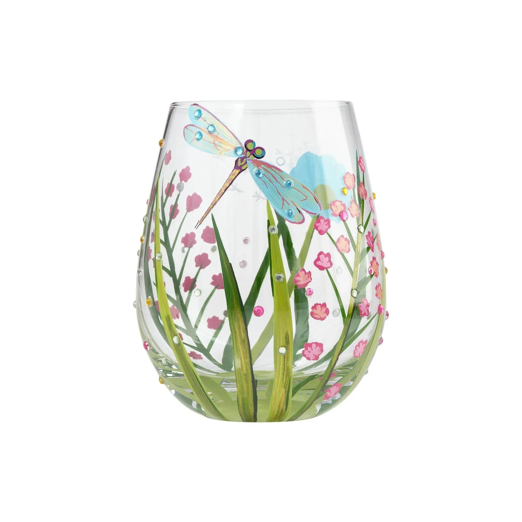 Lolita Dragonfly Stemless Glass - Image 3
