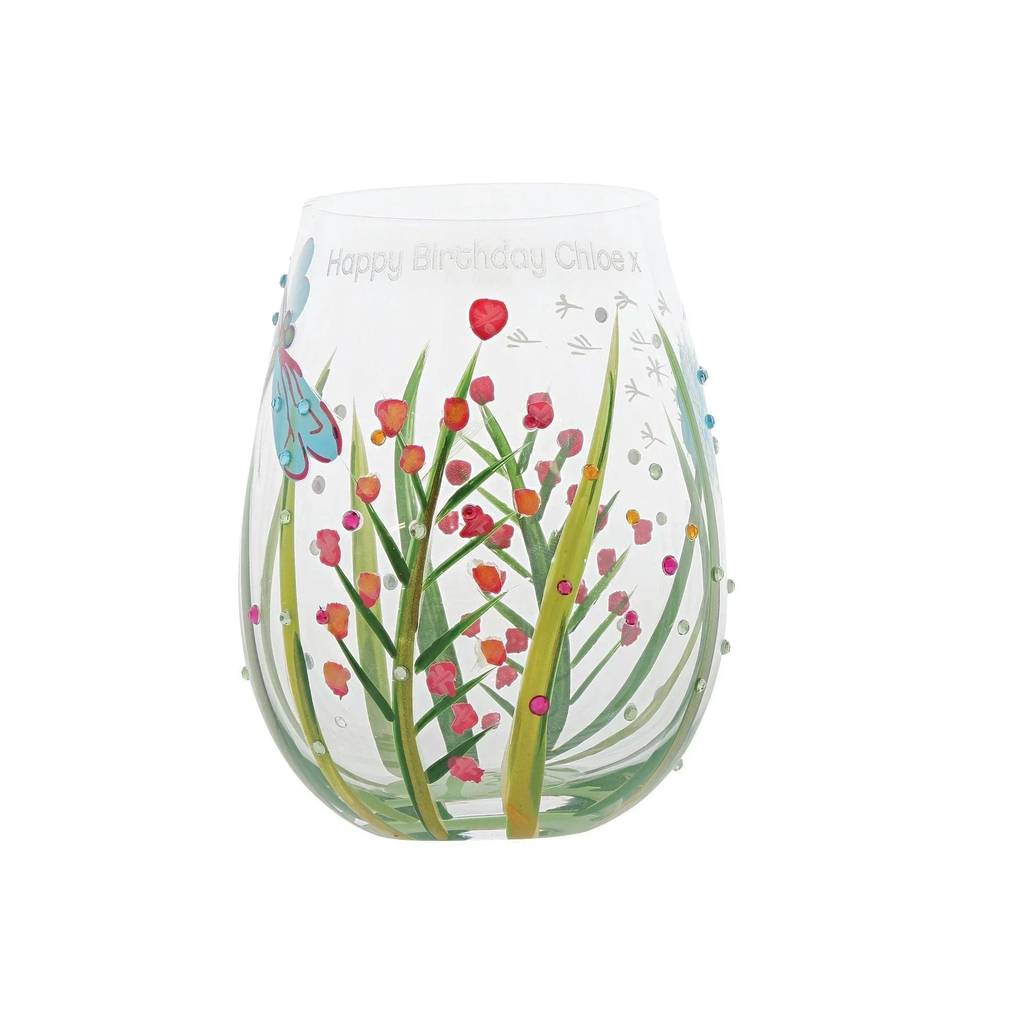Lolita Dragonfly Stemless Glass - Image 7
