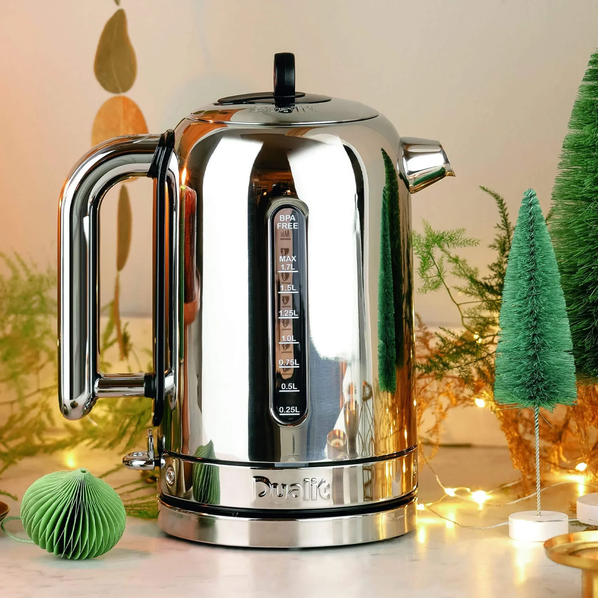 Dualit Classic Polished Steel 4 Slice Toaster & Classic Polished Steel 1.7 Litre Kettle Set - Image 4