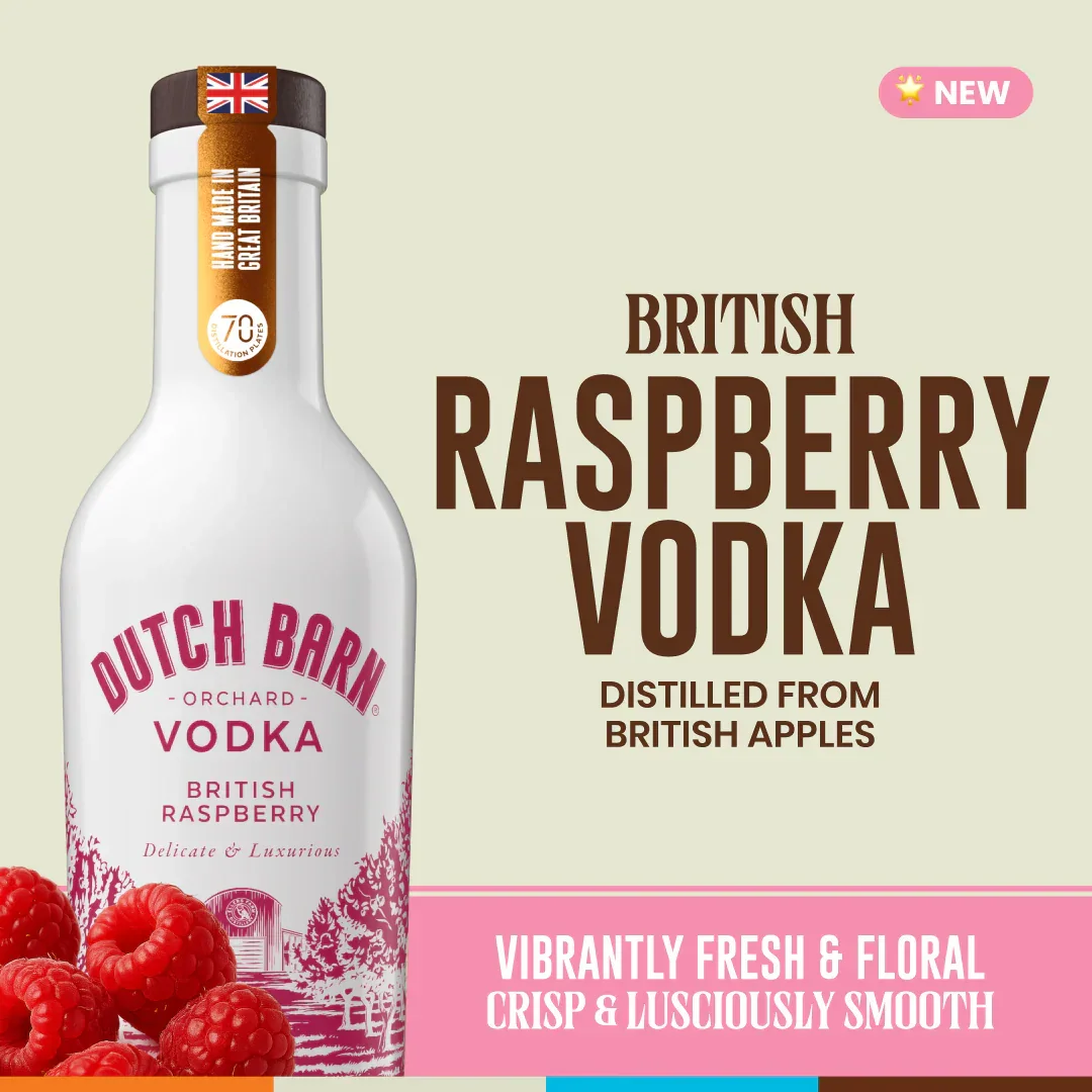 Dutch Barn British Raspberry Vodka (700ml) - Image 4