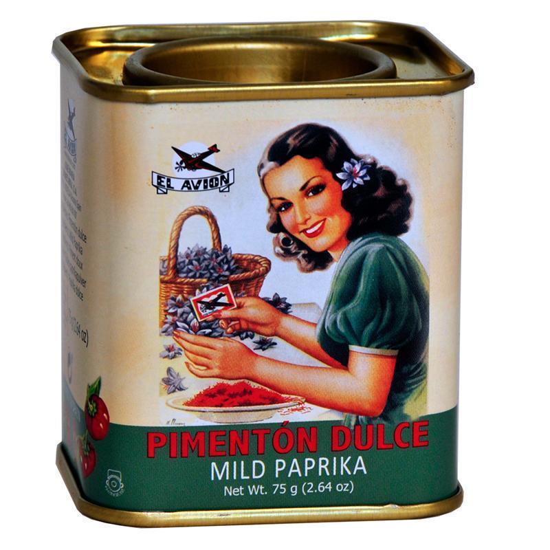 El Avion Unsmoked Mild Paprika Retro Tin (75g)