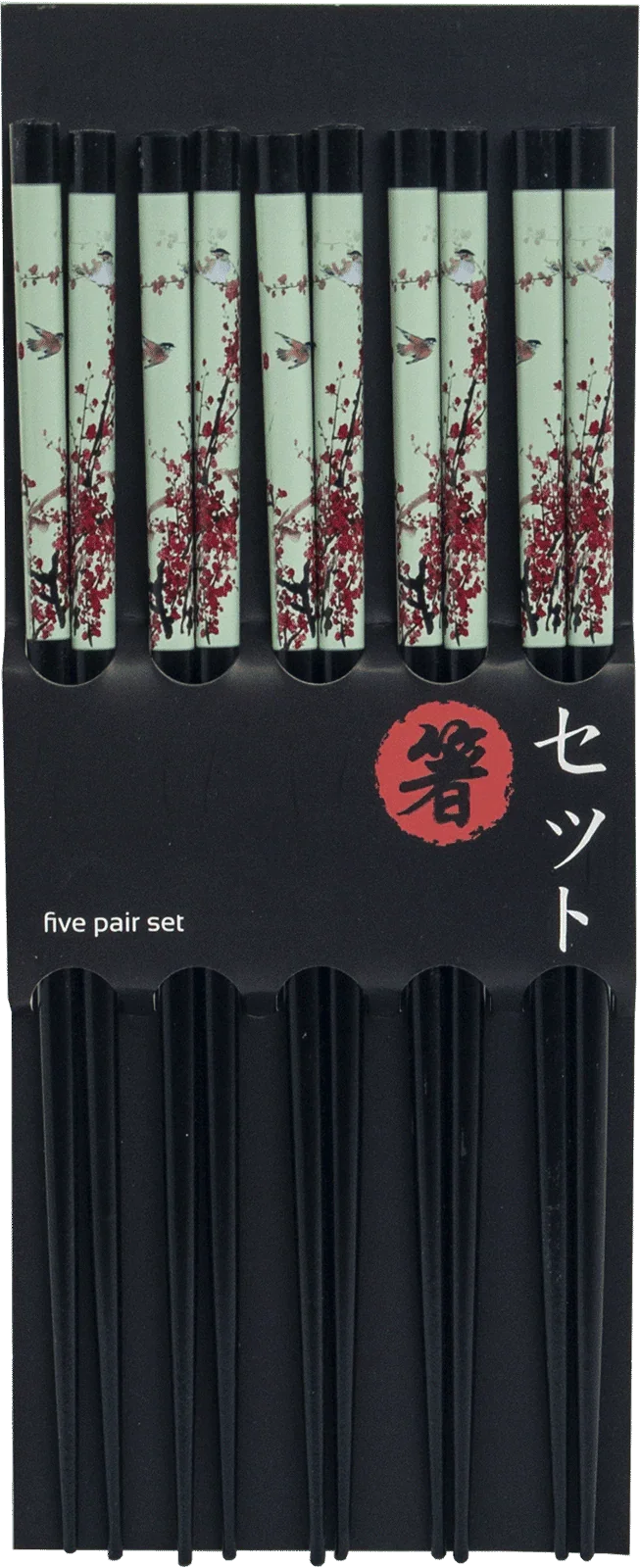 Emro Aziatica Cherry Blossom Chopsticks (5 Pairs)