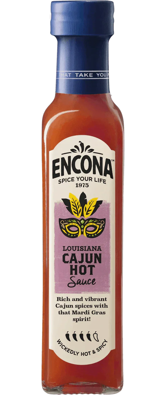 Encona - Louisiana Cajun Hot Sauce (142ml)