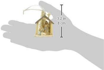 Foundation Suspension Nativity Holy Family, PVC, multicoloured, 4 x 6 x 6.5 cm - Image 2