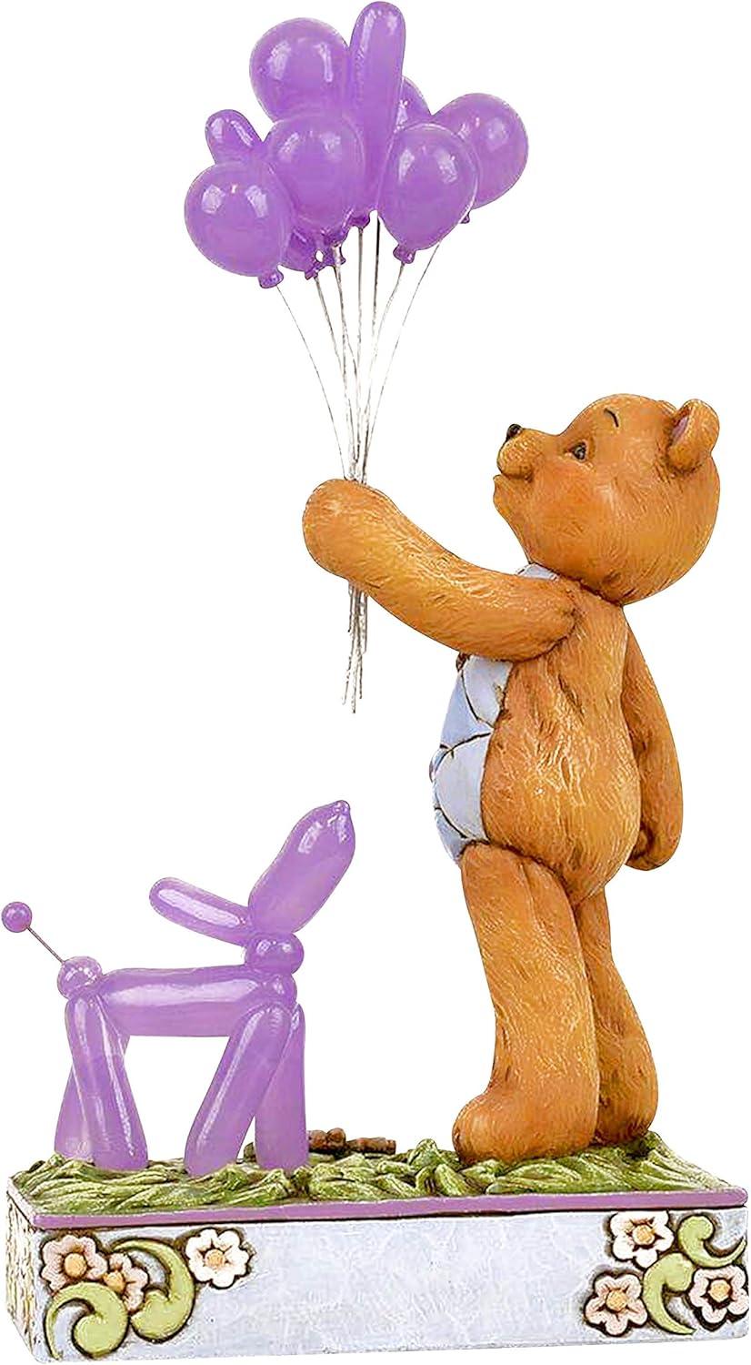 Jim Shore Button and Squeaky Balloon Animal Family Tree Figurine - Image 4