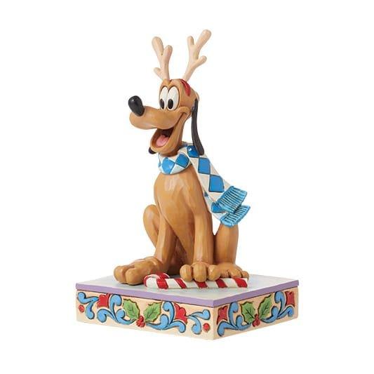 Disney Traditions Pluto Christmas Figurine (14cm)