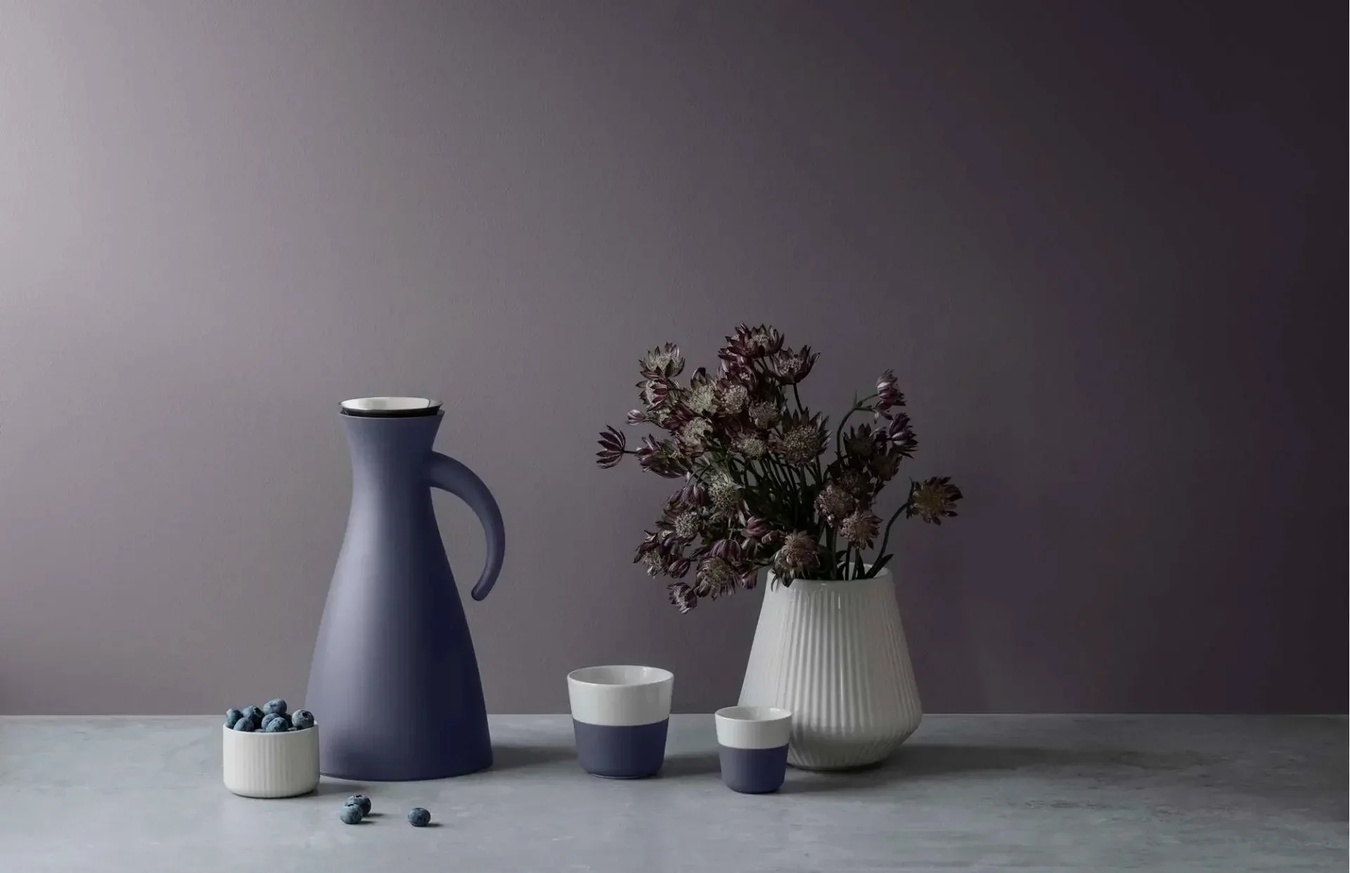 Eva Solo - 2pc Espresso Tumbler Violet Blue - Image 2
