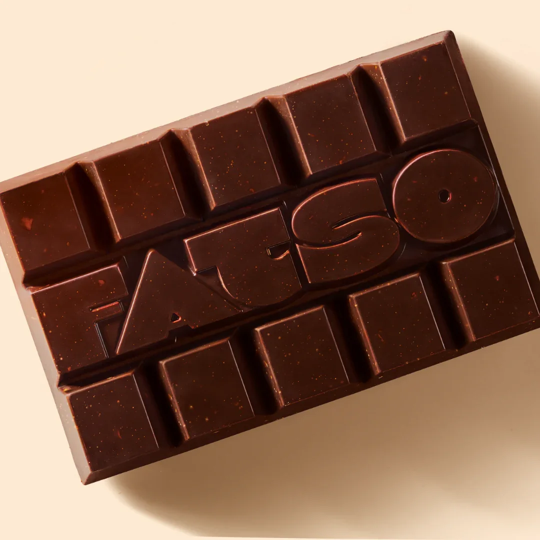 Fatso King's Ransom - 60% Dark Chocolate Vegan Chunky Bar (150g) - Image 3