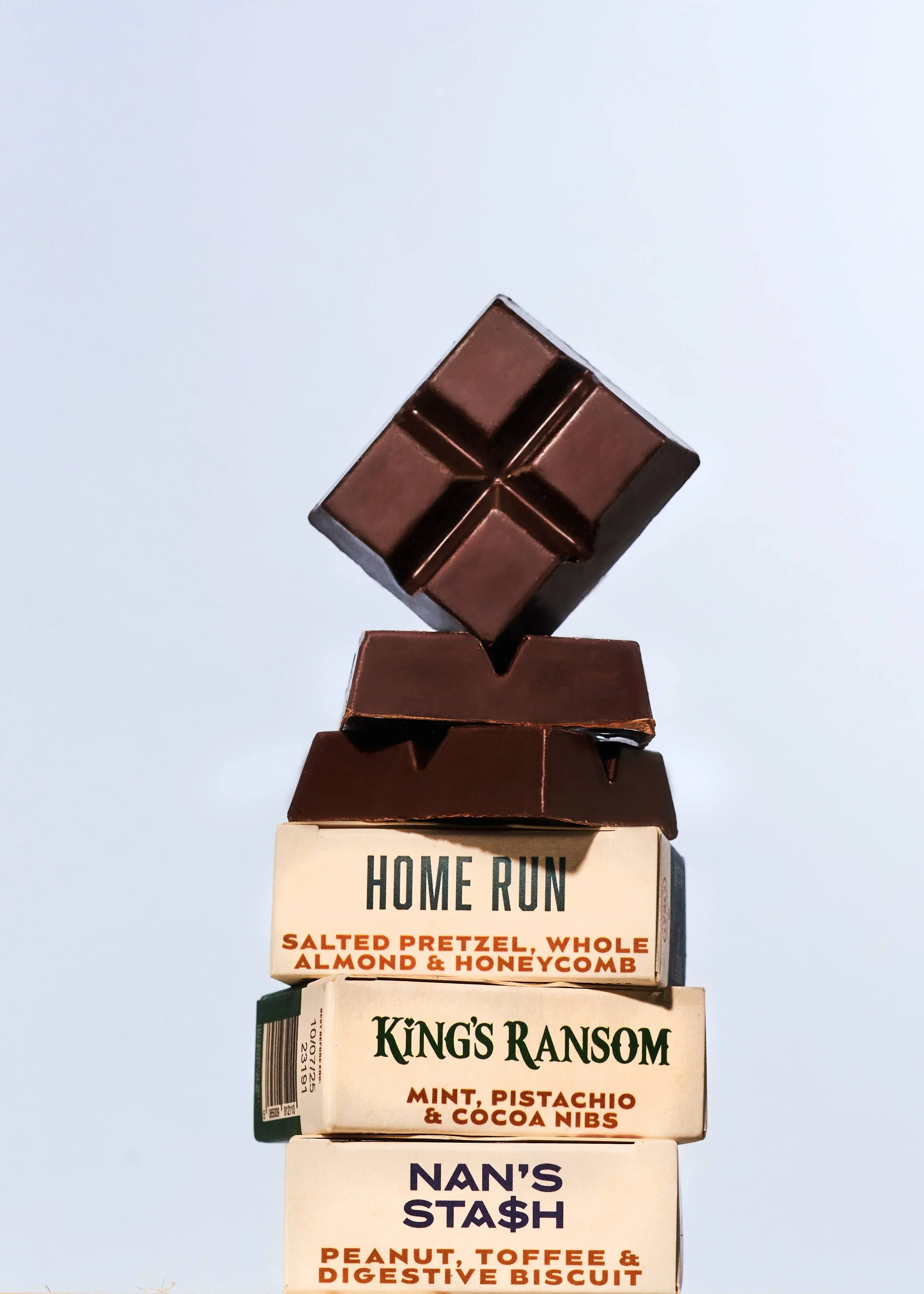 Fatso Nan's Stash - 70% Dark Chocolate Chunky Bar (40g) - Image 3