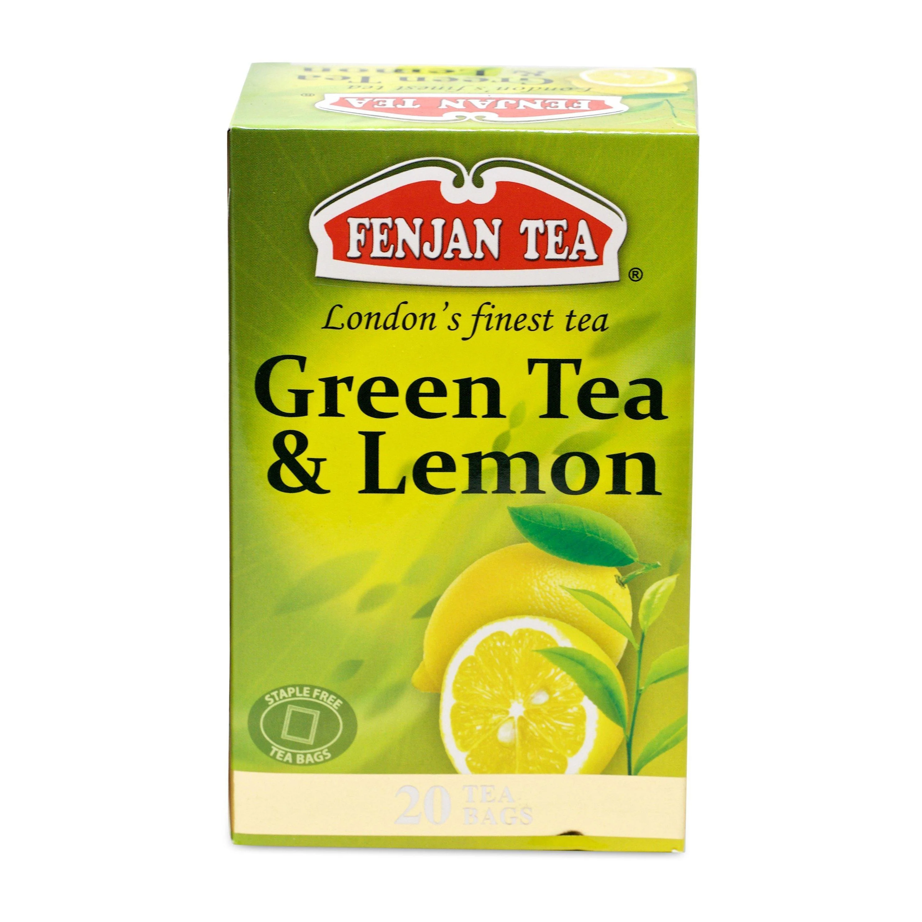 Fenjan Tea Green Tea & Lemon Tea Bags (20)