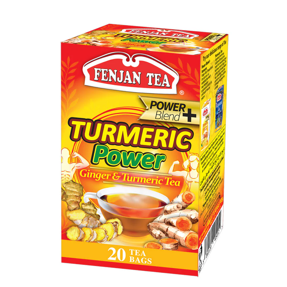 Fenjan Turmeric & Ginger Tea (20 bags)