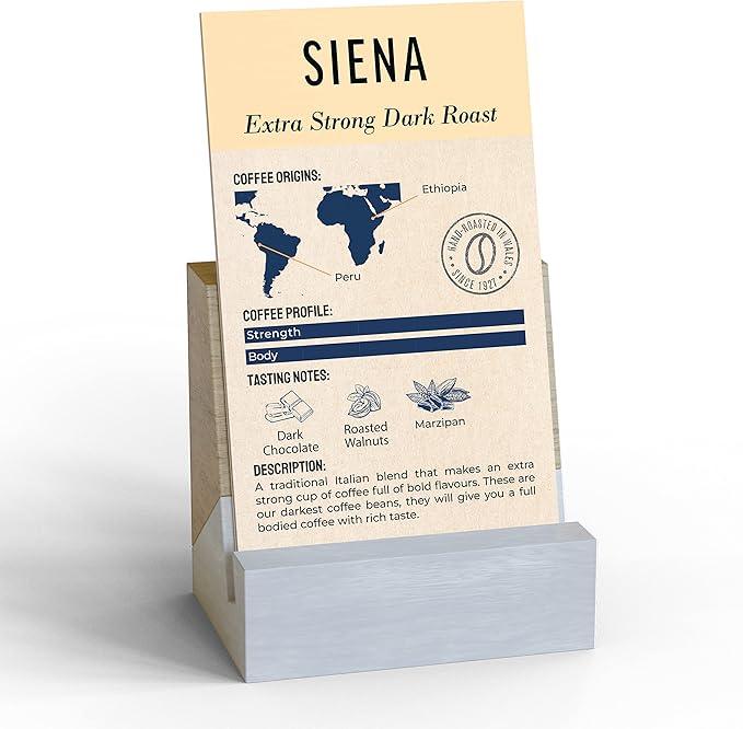 Ferraris Coffee Beans, Extra Strong, Dark Roast, Strength 5/5 - Siena (1kg) - Image 4