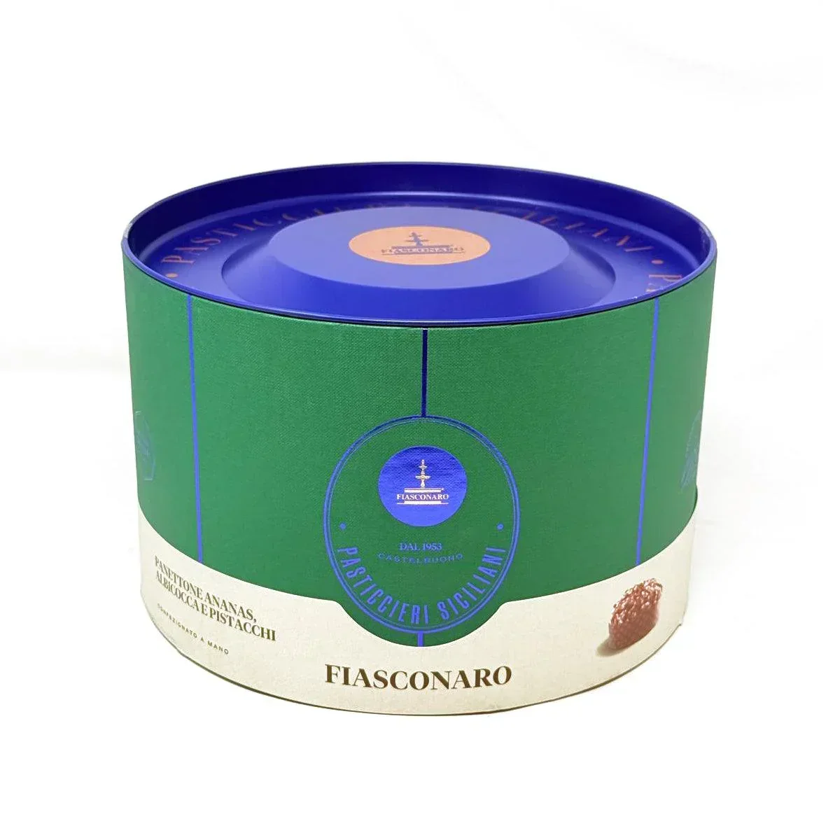 Fiasconaro Panettone Pineapple, Apricot and Pistachios (1kg) - Image 2