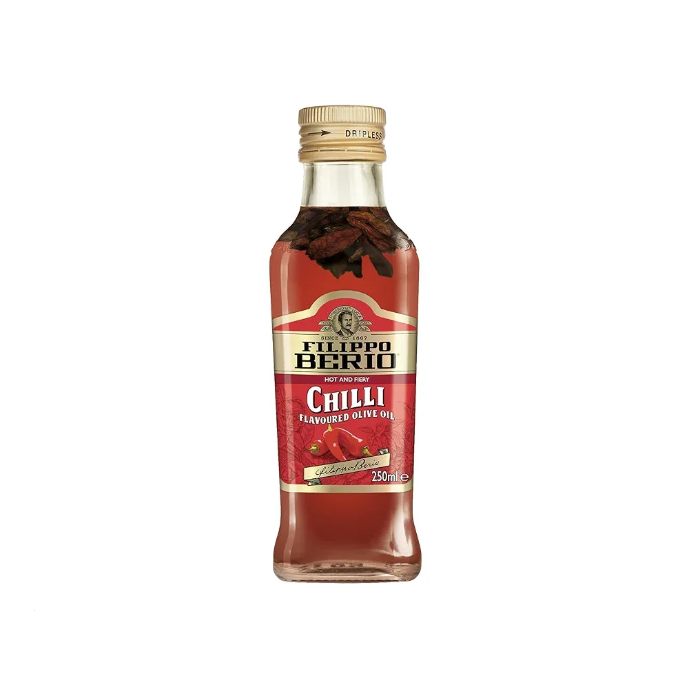 Filippo Berio Chilli Flavoured Olive Oil (250ml)