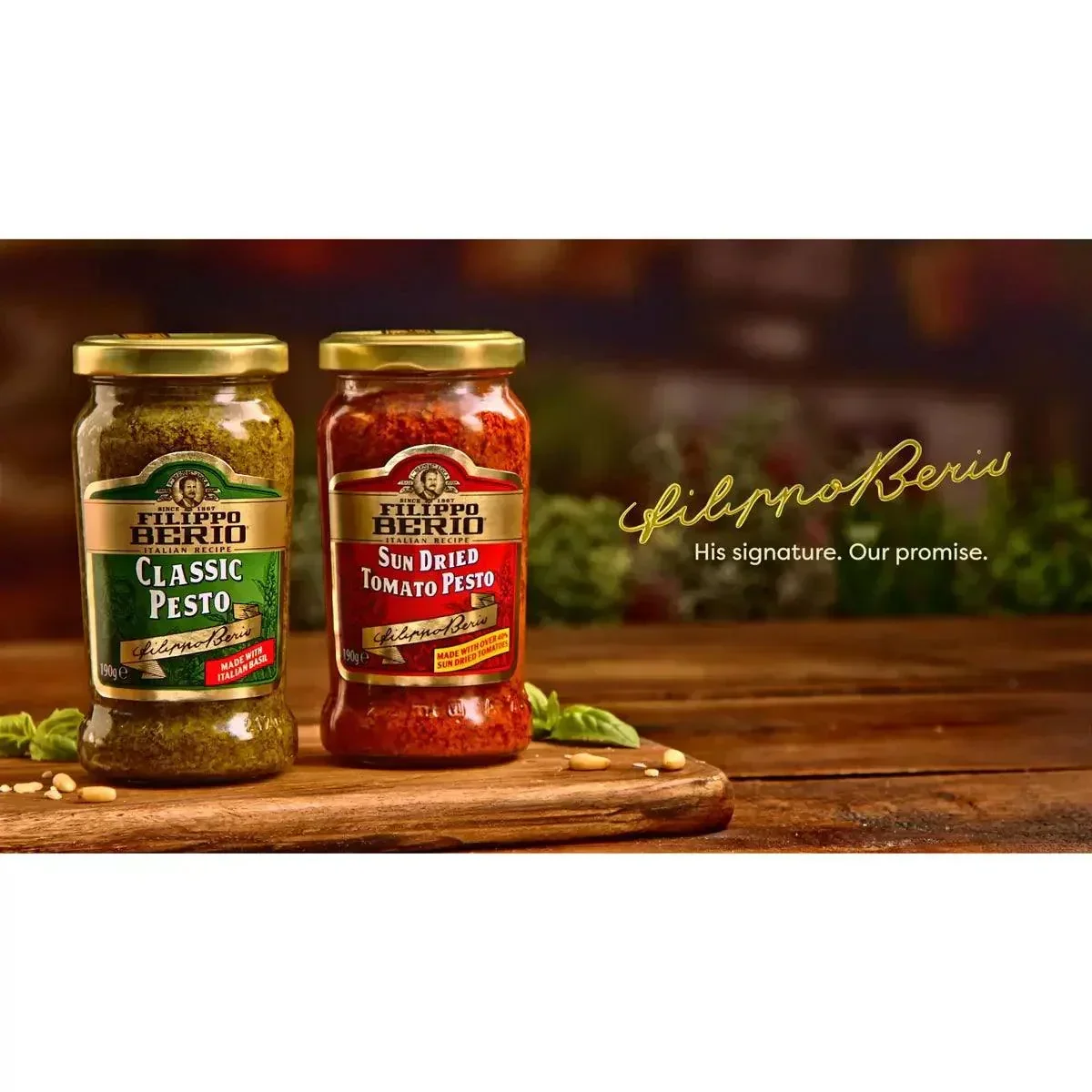 Filippo Berio Pesto Variety Pack (6x190g) - Image 3