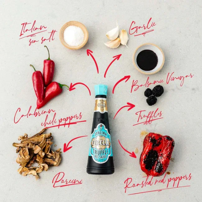 Firelli Italian Truffle Hot Sauce (148ml) - Image 4