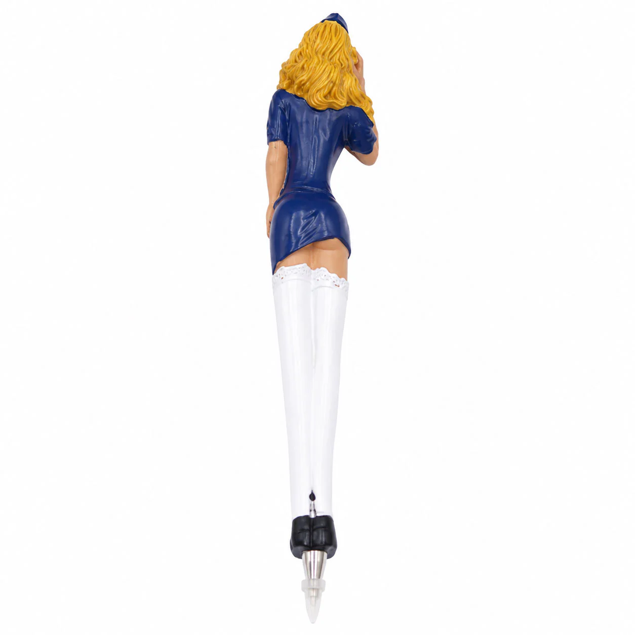 Flight Attendant Pen - Blue (14cm) - Image 2