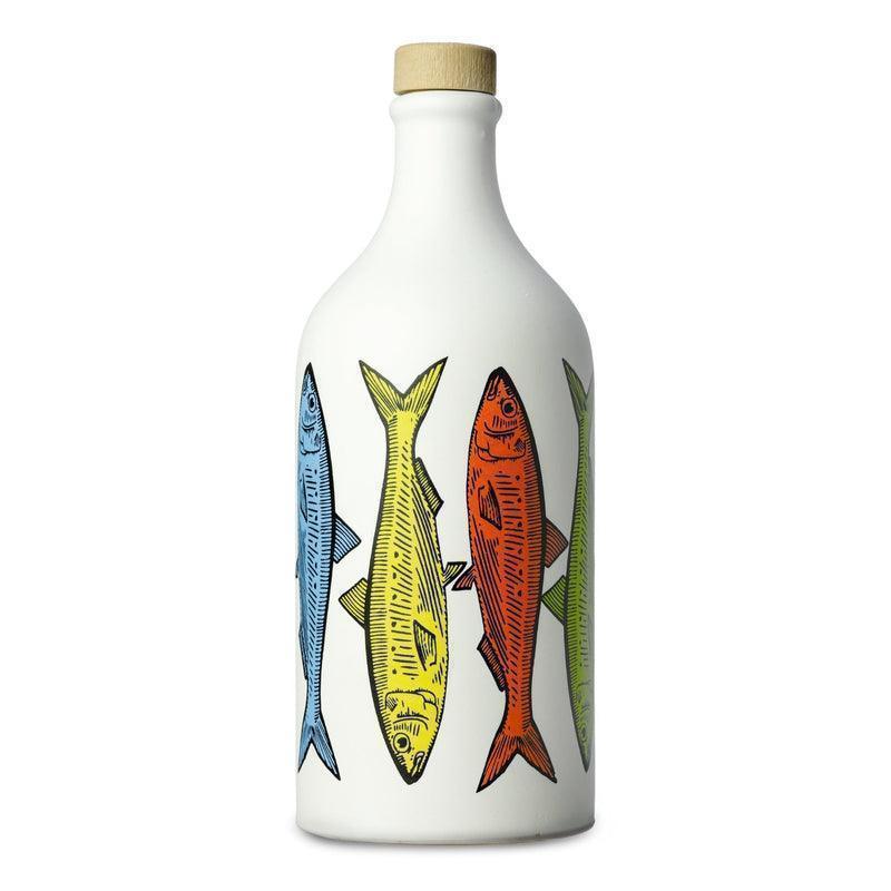 Frantoio Muraglia Intense Fruity Extra Virgin Olive Oil - Sardines Pop Art (500ml)