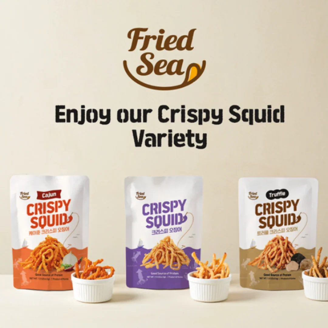 Fried Sea - Crispy Fried Squid Truffle Flavour (42.5g) - Image 5