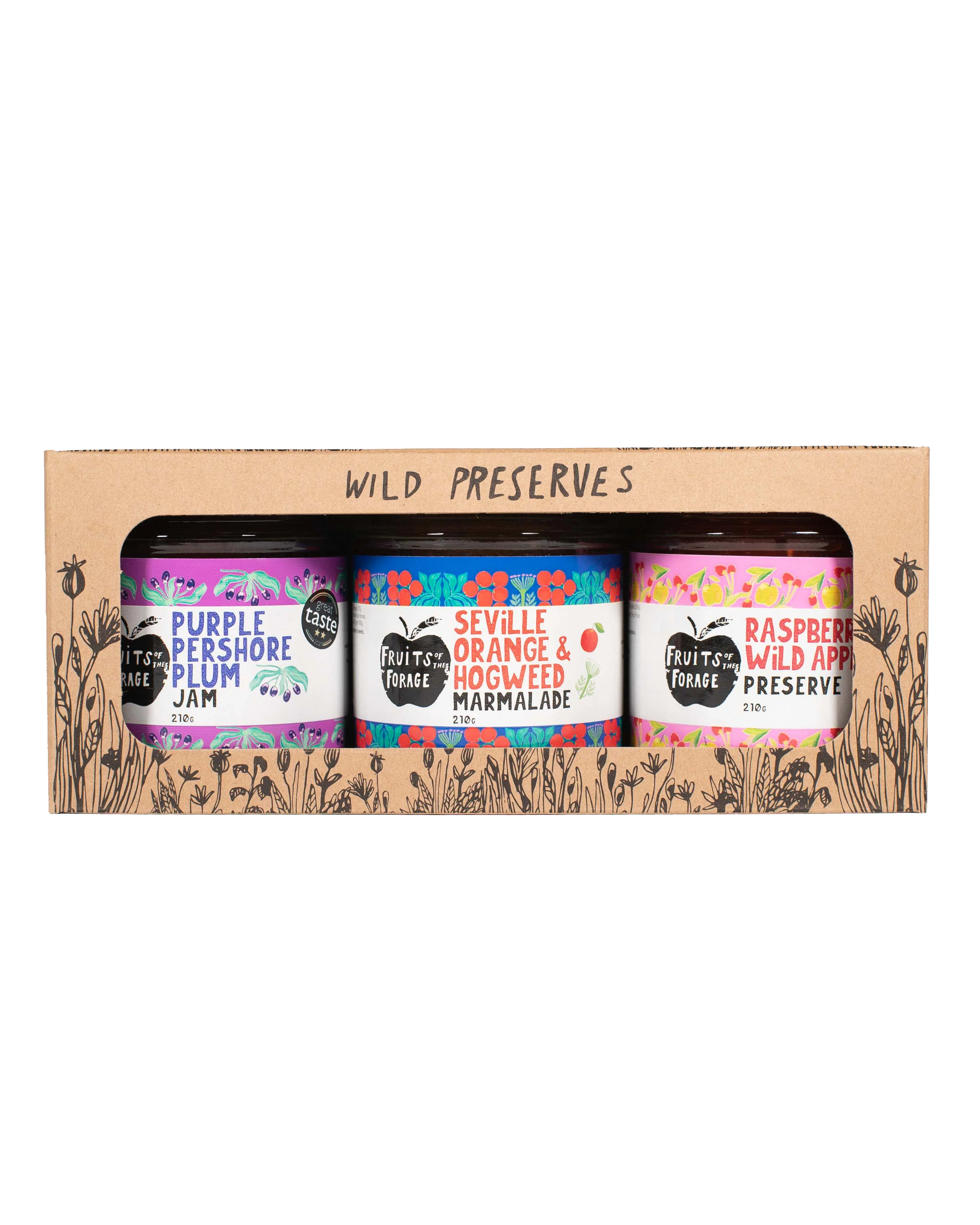 Fruits of the Forage - Breakfast Preserve Giftpack