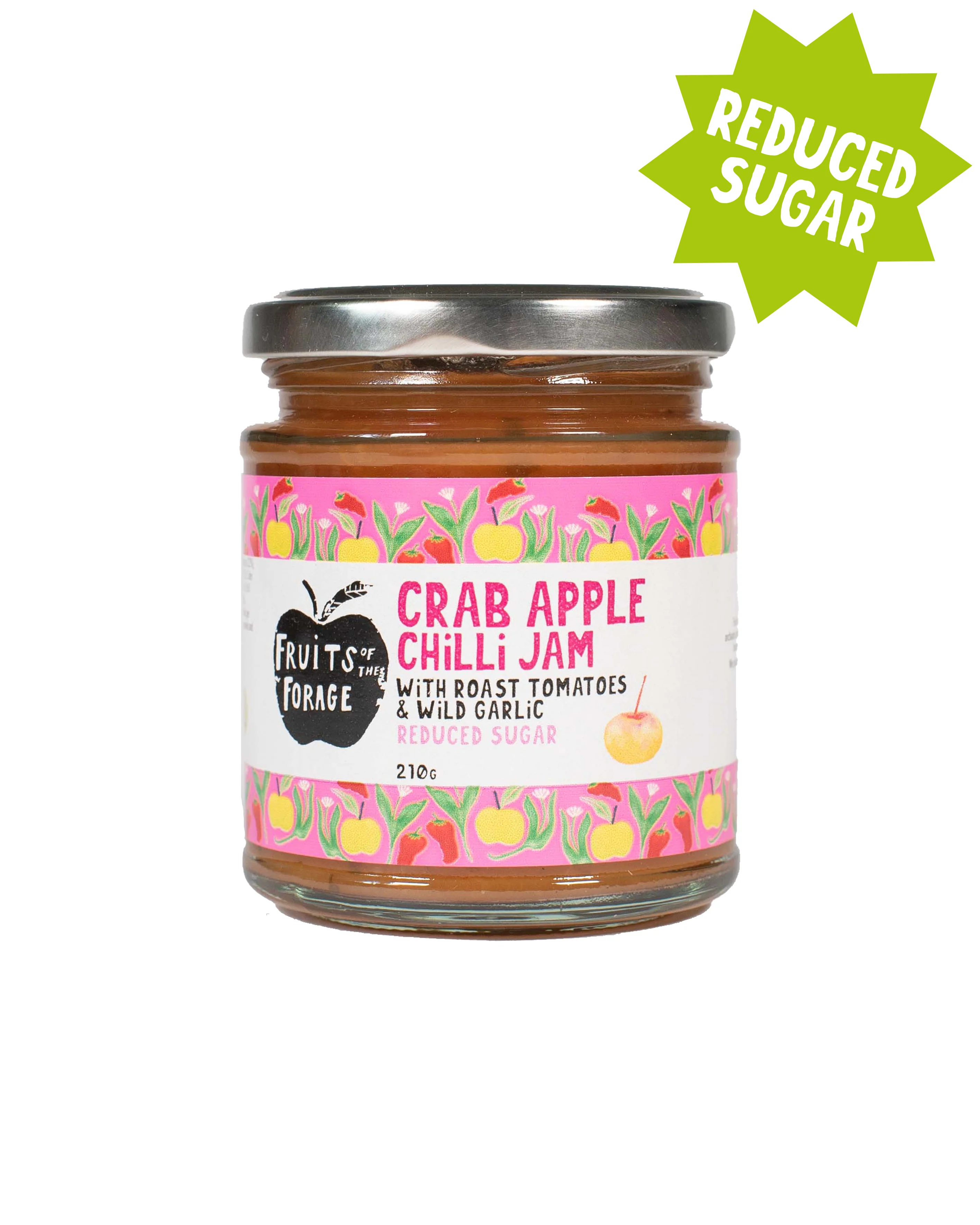 Fruits of the Forage - Crab Apple Chilli Jam (210g)