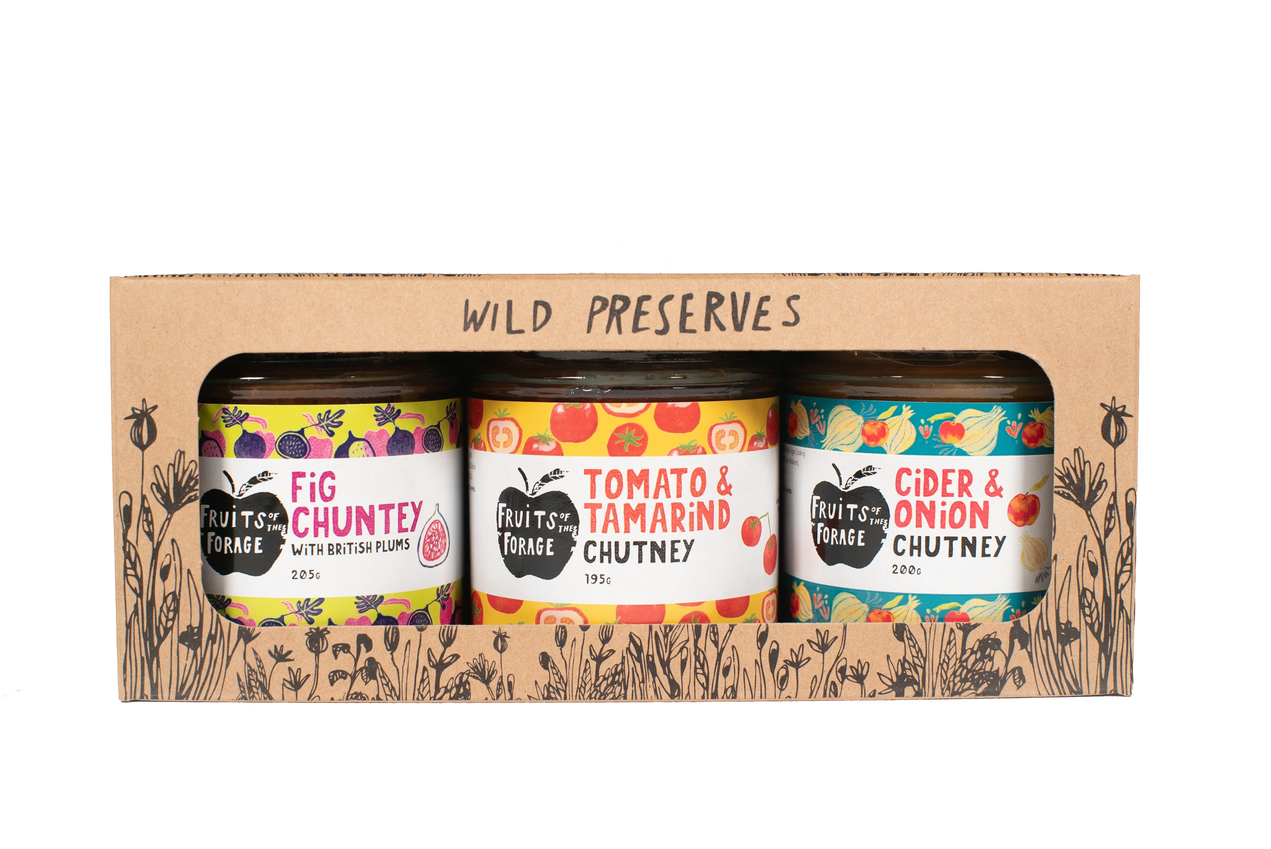Fruits of the Forage - Traditional Chutney Gift-Pack
