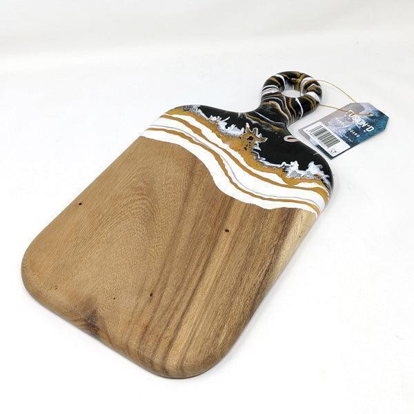 Fusion'D Design Paddle Board Black & Gold - Image 2
