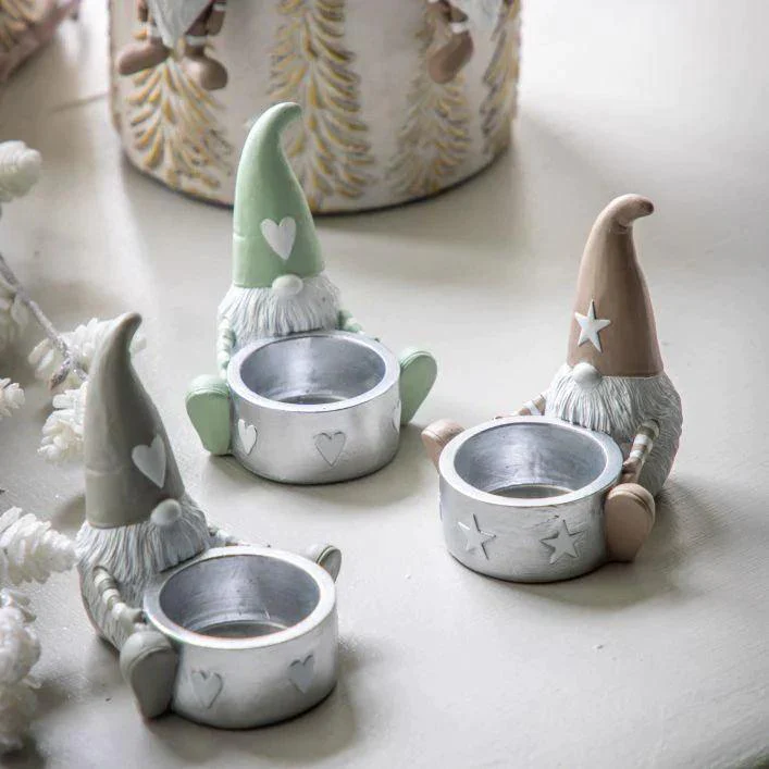 Gallery Gerald Gonk Tealight Holder - Beige - Image 2