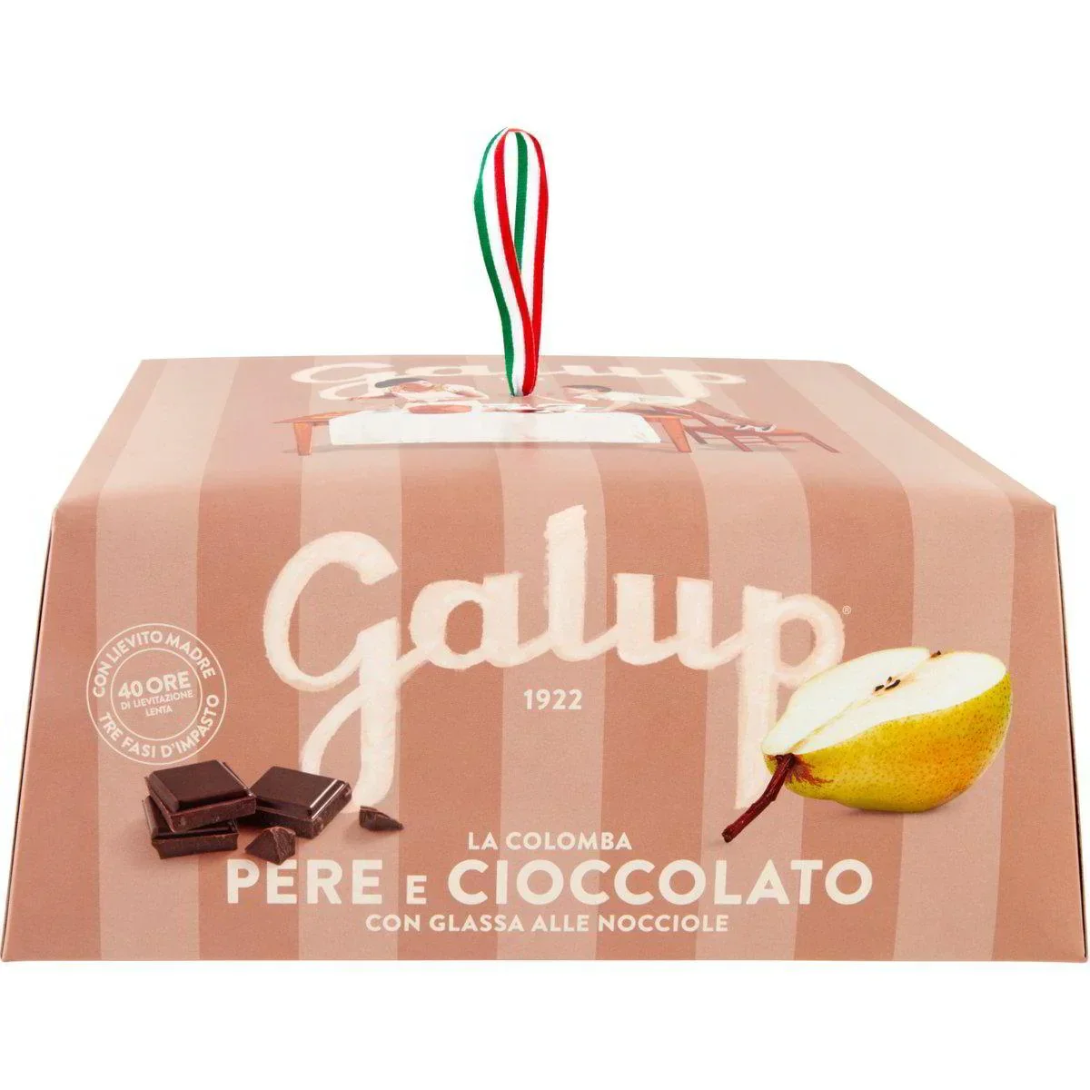 Galup Colomba With Pears & Chocolate (750g) - Image 2