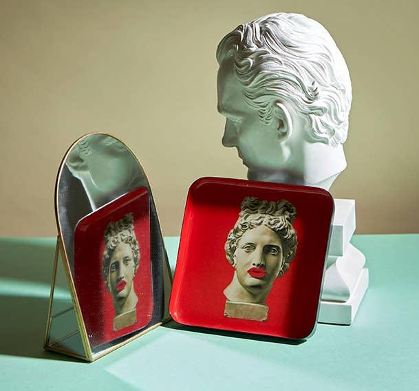 Gangzai Design Square Trinket Tray - Apollokiss (15cm) - Image 3
