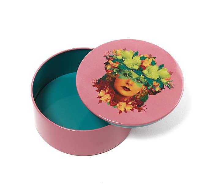 Gangzai Design Rosana Round Metal Box (10cm) - Image 2