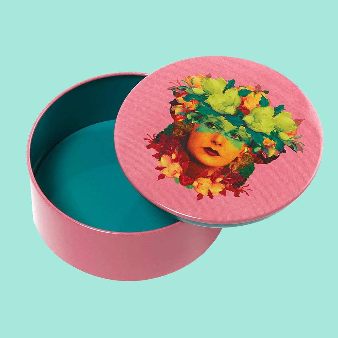 Gangzai Design Rosana Round Metal Box (10cm) - Image 3