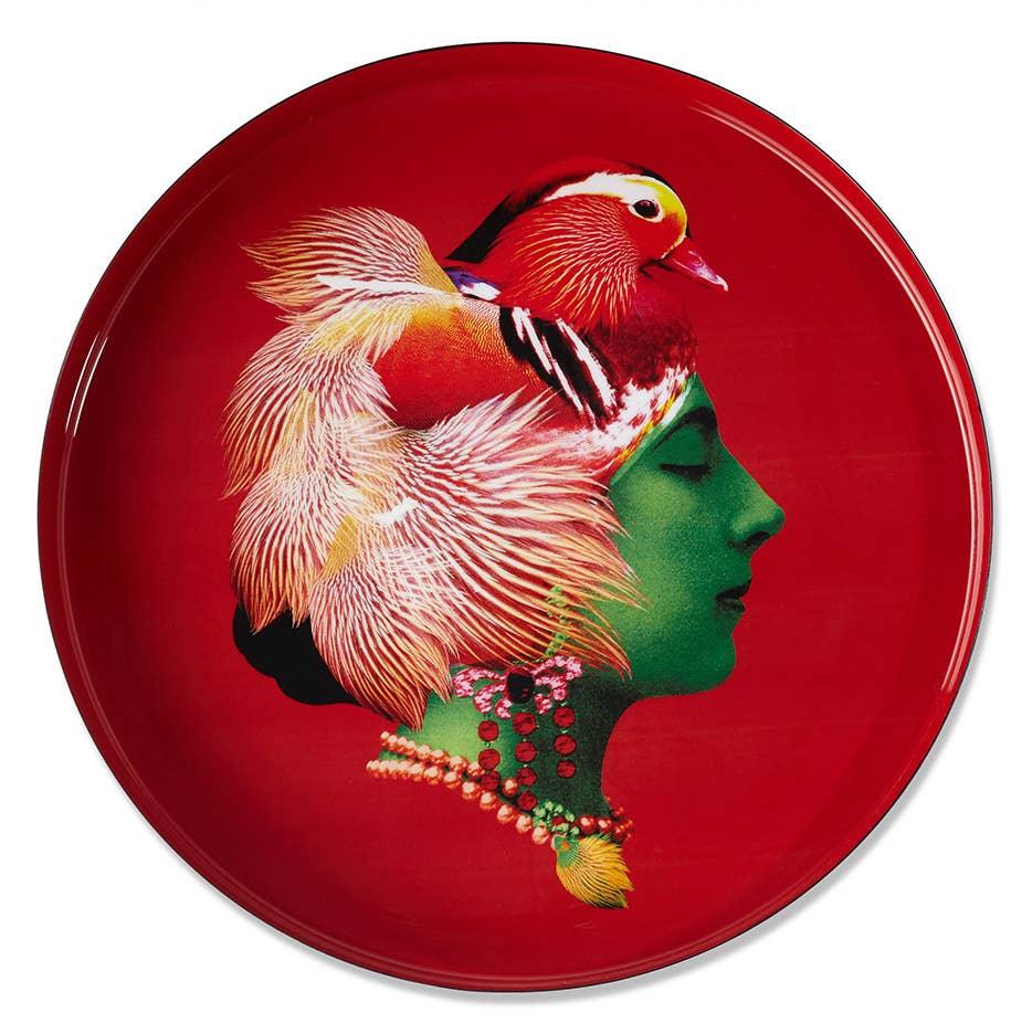 Gangzai Design Round Canarbella Tray (33cm)