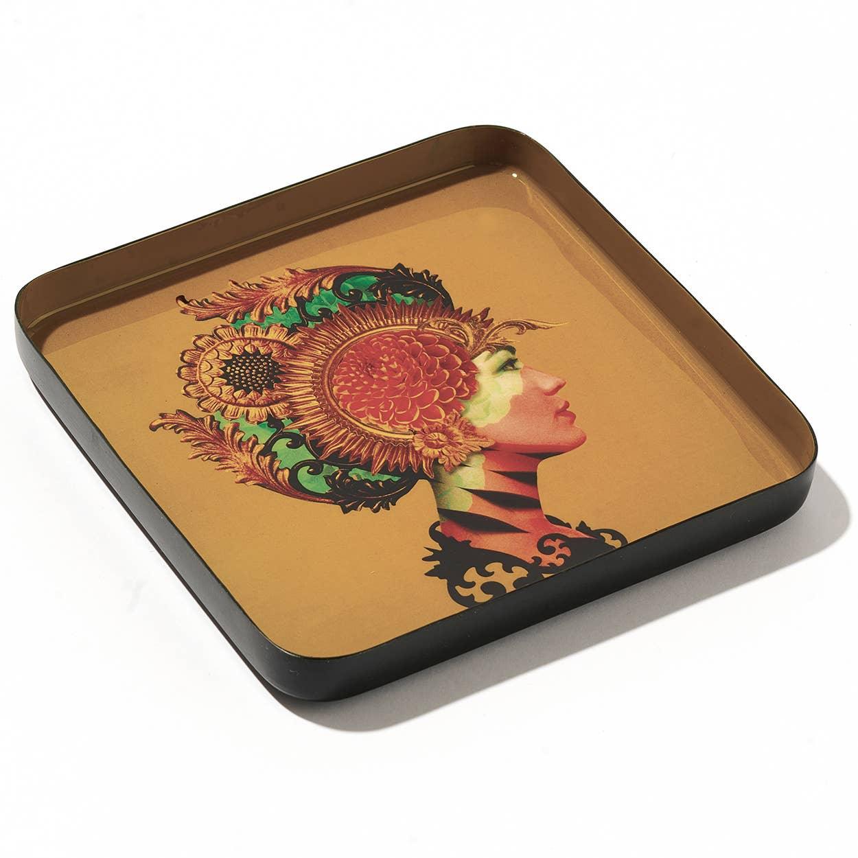 Gemini said Gangzai Design Naïa Square Trinket Tray - Image 2