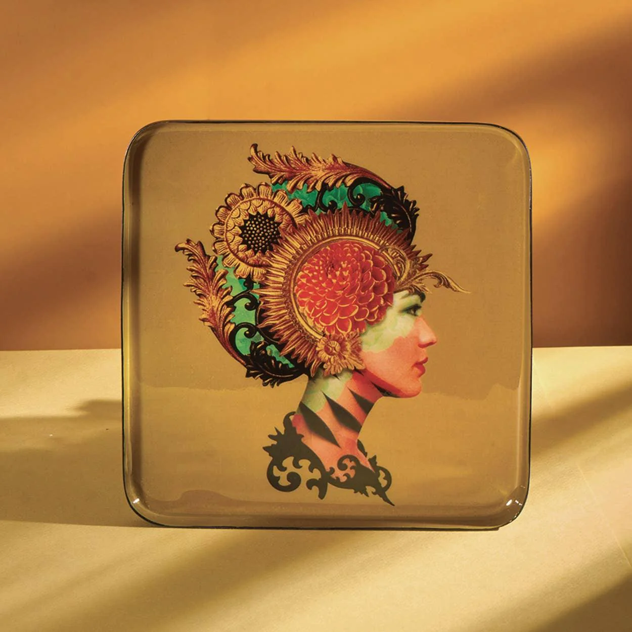 Gemini said Gangzai Design Naïa Square Trinket Tray - Image 3