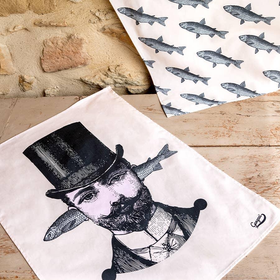 Gangzai Design Aristo Fish Tea Towel - Image 4