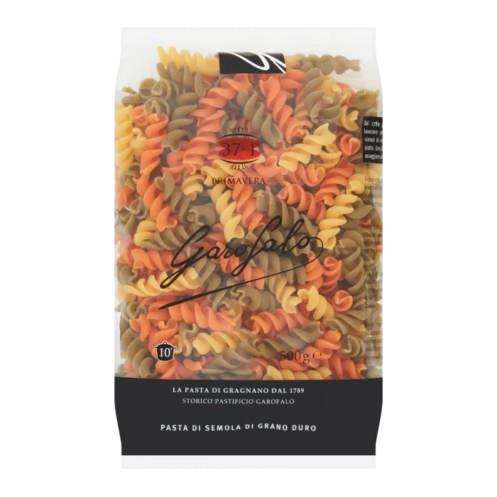 Garofalo - Fusilli Tricolore Dry Pasta (500g)