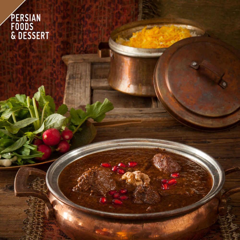Gilani Fesenjan - Pomegranate and Walnut Stew Tin (460g) - Image 4