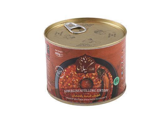 Gilani Yellow Split Pea Stew with Aubergine - Gheymeh Bademjan (460g) - Image 2