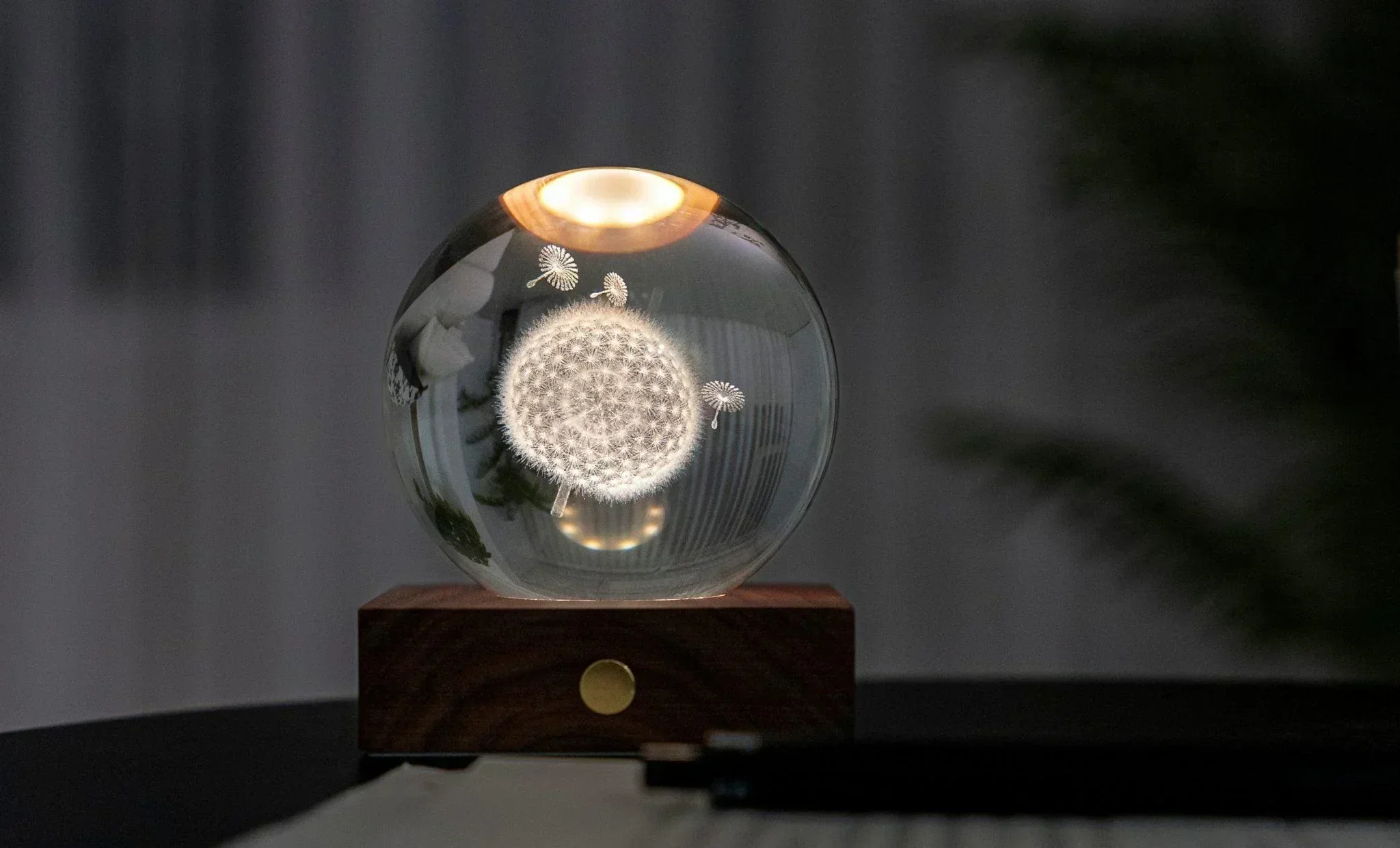 Gingko Amber Crystal Light - Dandelions - Image 6