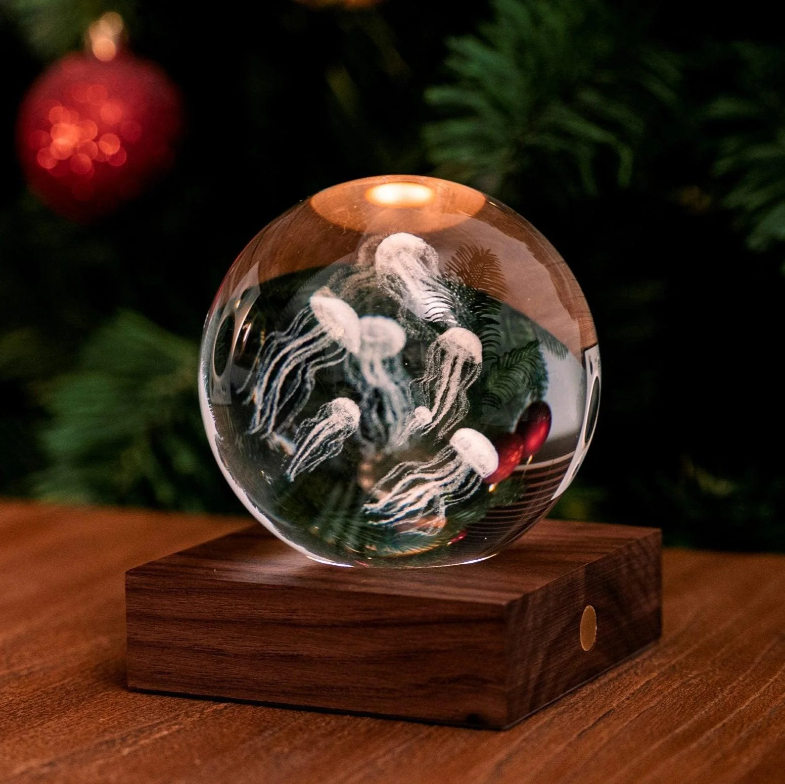 Gingko Amber Crystal Light - Jellyfish